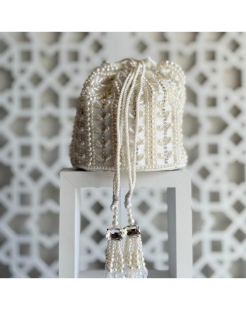 Pearl-embellished...