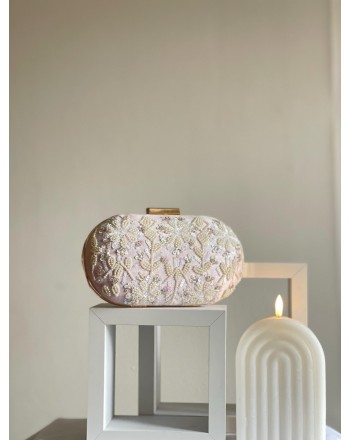 Pearl Embroidered Flower...