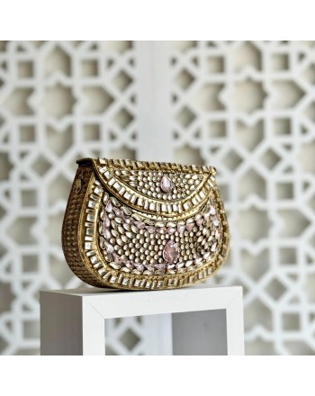 Gold-plated and pink...